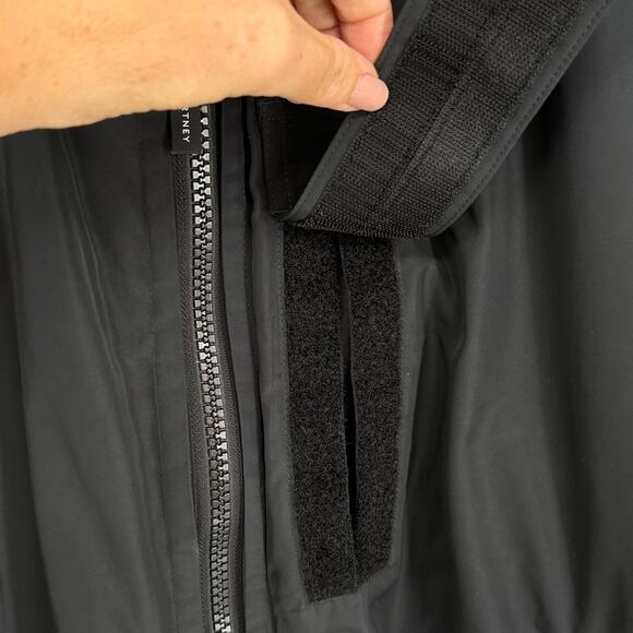 Adidas Stella McCartney Womens Bomber Streetwear Minimalist Athleisure Size L - Picture 8 of 13